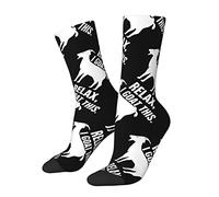 874 Running Socks, Relax, I Goat This Walking Socks Wicking Socks Comfortable Work Socks For Baseball Everyday Outdoor 40cm