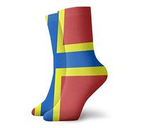 874 Socks, Flag Of Orkney Islands Work Socks Soft Athletic Socks Sustainable Running Socks For Camping Outdoor Walking 40cm
