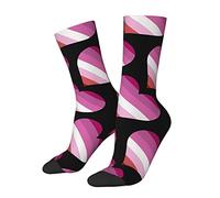 874 Socks, Lesbian Pride Sports Socks Soft Walking Socks Recycled Work Socks For Everyday Trekking Outdoor 40cm