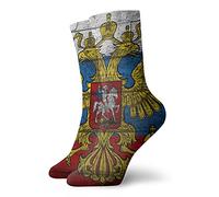 874 Socks, Russian Flags Athletic Socks Comfortable Men’S Socks Anti Bliste Office Socks For Gifts Men Work 40cm