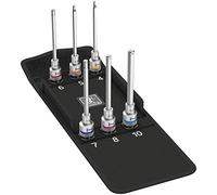 8740 C HF 2 Zyklop in-Hex-Plus Bit-Socket Set of 6 Metric 1/2in Drive