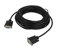 87783 cable D-sub 9pin female, PVC L on both sides: 10m black DELOCK
