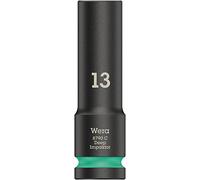 Wera Impaktor 1/2" Drive Standard & Deep Impact Hex Sockets Or 9 Piece Set, Rail