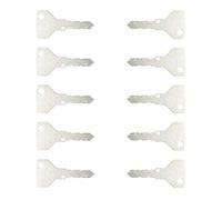 879480 198360-52160 10 Pcs Ignition Key Compatible with Ford/New Holland Tractor 3630 5500 40 Series Compatible with Case Compatible with Cub Cadet Tractor SC2400 SC2450 EX450 EX2900