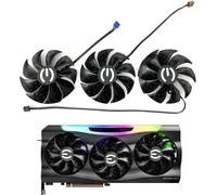 87MM PLD09220S12H Graphics Card Cooling Fan Replacement for EVGA GeForce RTX 3070 3080 TI 3090 FTW3 Ultra Gaming Cooler Fan