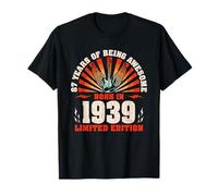 87th Birthday 87 Year-Old Guitarist Guitar Lovers Born 1939 T-Shirt