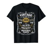 87th Birthday Gift Vintage 1939 Men Funny 87 Years Old 1939 T-Shirt