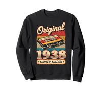 87th Birthday Retro Vintage 1938 Men Women Sweatshirt
