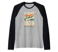 87th Birthday Retro Vintage 1939 Men Women Raglan Baseball Tee
