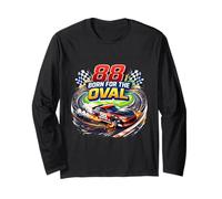 88 Born for The Oval Track Spirit Long Sleeve T-Shirt
