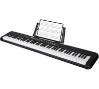88 Key Digital Piano Beginner Electric Keyboard Piano, with Semi-Weighted Velocity-Sensitive Keys Dual 20W Speakers Bundle include Sustain Pedal, Carrying Bag, Piano Stand, Earphone