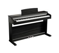 88 Key Electric Piano Hammer Action Keyboard Home Upright Digital Pianos Electronic Piano For Professional Adult With 3 Pedals Support USB-MIDI(Black)