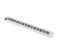 88-Key Foldable Electric 88-Key Folding Electric Piano, Foldable Recharge Piano Keyboard Piano Wireless Connection Portable Digital Piano Keyboard with Earphone and Bag for