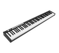 88 Key Full Size Keyboard Piano Weighted Electric Piano with Bluetooth MIDI, Sustain Pedal, Carry Bag, and Power Adapter for Beginners