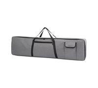 88 Key Keyboard Gig Bag Case Padded Electric Piano Cover with Shoulder Strap 136x33x17cm Portable for Tour Concert