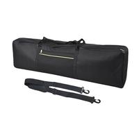 88 Key Keyboard Gig Carrying Bag with Handles with Double Zipper Waterproof Cover Sturdy Adjustable Shoulder Straps Portable