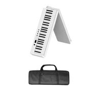 88 Key Musical Keyboard Professional Portable Folding Keyboard Electronic Piano Electric Piano (Color : White)