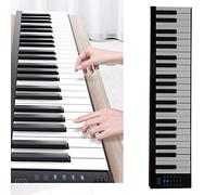 88 Key Piano Keyboard, 129 Tones 128 Rhythms 30 Demo Songs Multifunctional Folding Electric Piano Bluetooth Electronic Keyboard Piano Real Piano Texture for Music Lover for Kids Friends Gift