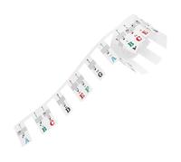 88 Key Piano Keyboard Label Sticker with Note Chart | Pvc, Easy to Read Markings, Beautiful Appearance, Professional Practical Design