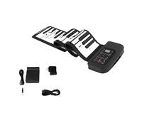 88 Key Professional Silicone Piano Hand Roll Soft Folding Portable Electronic Piano