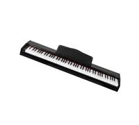 88 Keys Digital Musical Keyboard Professional Portable Controller Piano Keyboard Flexible Piano Digital (Color : Bk)