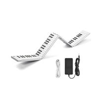 88 Keys Foldable Electronic Piano Foldable 128 Tones Dual Speaker Headphone Output Piano Keyboard Sustain Pedal