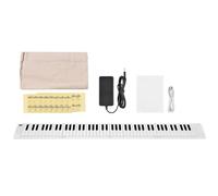 88 Keys Foldable Piano Digital Piano Portable Electronic Keyboard Piano for Piano Student Instrument