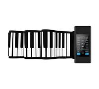 88 Keys Hands Rolled Up Controller Instruments Synthesizer Digital Piano Keyboard Electric Piano Portable Electronic Keyboards (Color : 02)