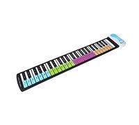 88 Keys Piano Keyboard Stickers Easy Install & Remove, 2-in-1 Design, Suitable for Piano or Keyboards, Good Companion for Learning (Color)