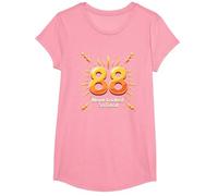88 Never Looked So Good Birthday Gift Celebration T-Shirt, Girls, Pink, XS