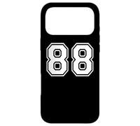 88 Number Eighty-Eight Team Sports Graphic Matching Varsity Case for iPhone 17 Pro Max