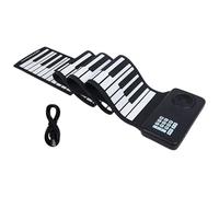 88 Rolls Up Keyboard Foldable Electronic Piano Rechargeable Hand Roll Portable Piano For Beginner Kid Easy To Play Multifunction Hand Roll Portable Keyboard Instrument