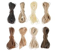 88 Yards Korean Waxed Polyester Cord 0.5mm Wax Bracelet Cord Braiding Waxed String Beading String Threads for DIY Friendship Bracelet Necklace Jewelry Making
