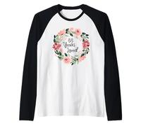 88 Years Loved Women Men 88 Years Old 88th Birthday Raglan Baseball Tee
