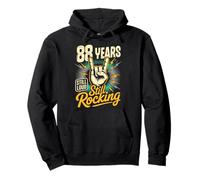 88 Years Still Loud Still Rocking It Funny 88th Birthday Pullover Hoodie