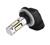 881 4014 LED Car Headlight Fog Light Bulb DC 12V Pair High Brightness Long Life Aluminum Alloy White Applicable Foggy Days Night Driving