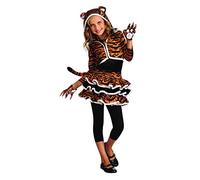 881379_S Tigress Hoodie Costume - Girls, SMALL