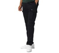 883 POLICE Mens Combat Cargo Pants, Casual Black Trousers for Men, Size W28-W38