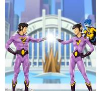 Iron Studios Wonder Twins (Event Exclusive) DC Comics Art Scale 1/10 Collectible Statue (21cm)