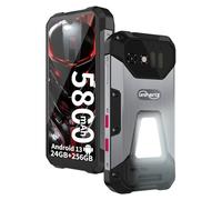 8849PRO Tank Mini,4.3" Android 13 Outdoor Rugged Smartphone Unlocked,Waterproof 4G Mobile Cell Phones with Camping Light,24GB RAM+256GB ROM,5800mAh/GPS/OTG(Support T-Mobile& Verizon Only)