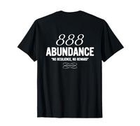 888 Angel Numbers Abundance Wealth Angelcore Spiritual Back T-Shirt