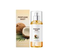 88ml Body Spray Hair Perfume Women Coconut Fragrance Mist Passion Long Lasting Eau De Parfum for Ideal Summer (Yellow, One Size)