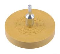 88mm Caramel Eraser Wheel for Efficient Decal Removal Works with Standard Drills, Low Heat Process