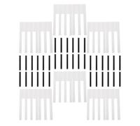 88pcs Piano Keytops Replacement Set with Attached Fronts | 36 Black and 52 White Acrylic Plastic Pieces, Portable Bulk Coverage for Pianists, Piano Maintenance and Restoration