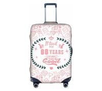 88th Birthday Gift 88 Years Old Universal Stretch Suitcase Cover Carry On Luggage Sleeve Anti Scratch Travel Baggage Protector for Unisex Women Travel Medium