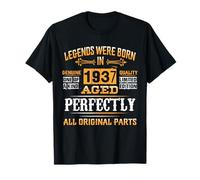 88th Birthday Gift Vintage Legend Born In 1937 88 Years Old T-Shirt