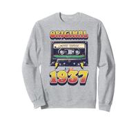 88th Birthday Retro Vintage 1937 Men Women Sweatshirt
