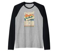 88th Birthday Retro Vintage 1938 Men Women Raglan Baseball Tee