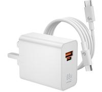 88W Max USB C Charger Plug for supercharger for Huawei Mate 60 Pro P60 Air,80W 66W Power Adapter 2 Port,6A/1M Type C to Type C Cable for Honor Magic 6 Pro RSR V3 7 Lite 4 50 70 90 Pad 2 X9d