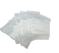 89 x 114 Blue Label Write On Grip Seal Poly Bags 40 Grammage, 1000 Pack